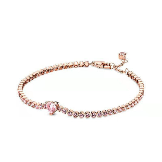 Diva Sparkling Bracelet Rose Gold