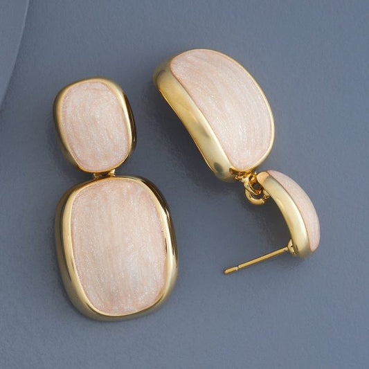 Diva Rectangular Drop Earrings